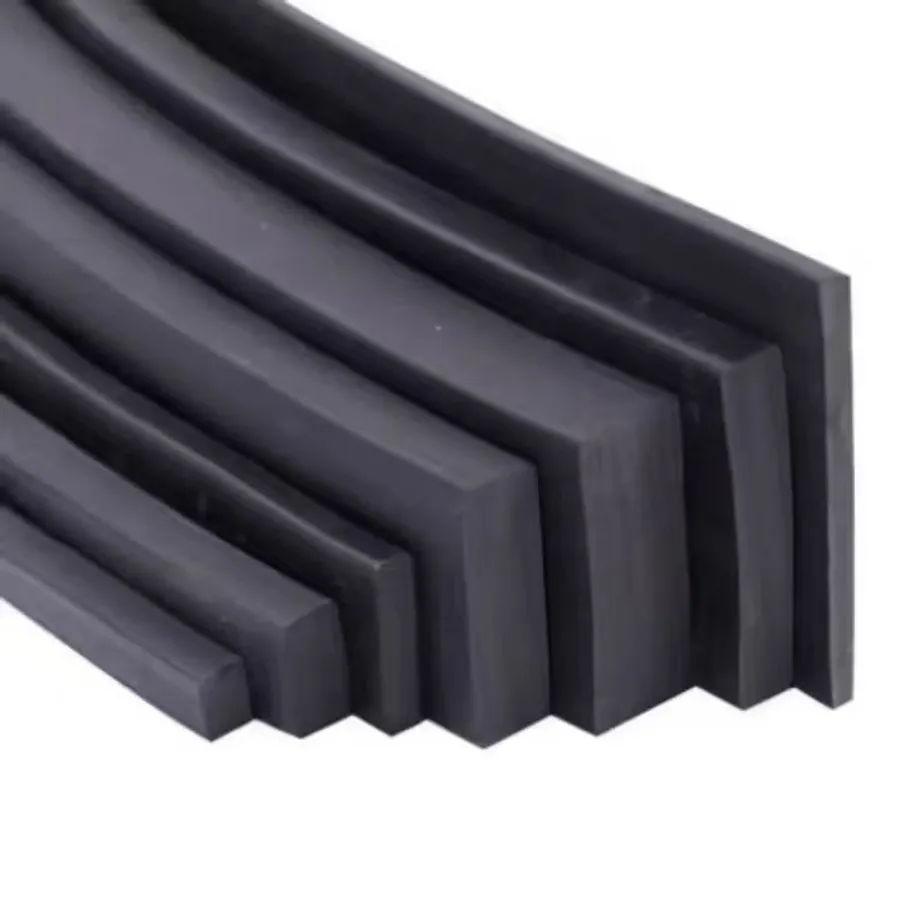High Density Solid Silicone Strip (Rounded Square)