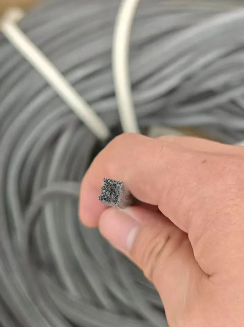 Square Solid Silicone Strip