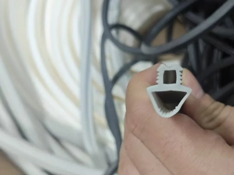 Triangular Groove Silicone Strip