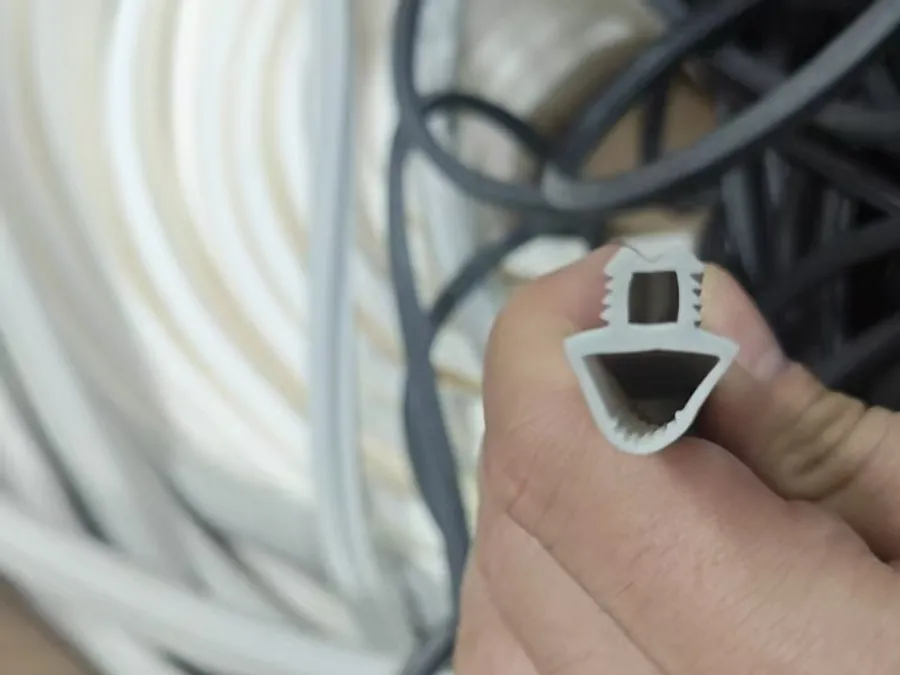 Triangular Groove Silicone Strip