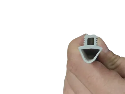 Triangular Groove Silicone Strip