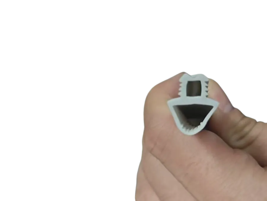 Triangular Groove Silicone Strip