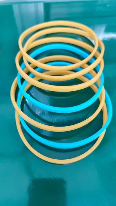 Colored Silicone O-Ring (Food Grade)