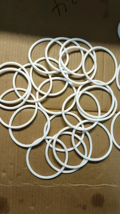 White Silicone O-Ring