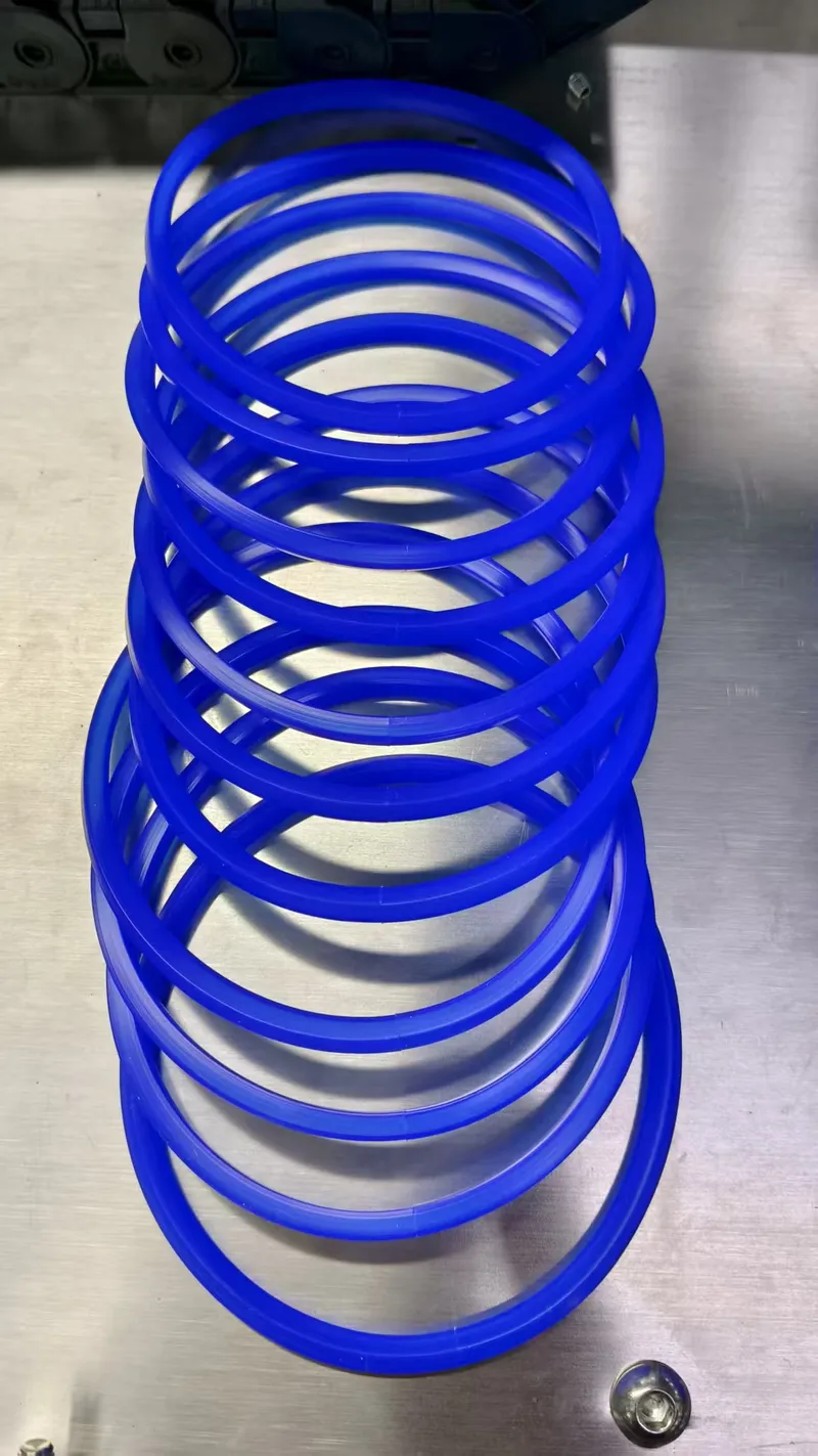 Blue High-Wear Silicone O-Ring