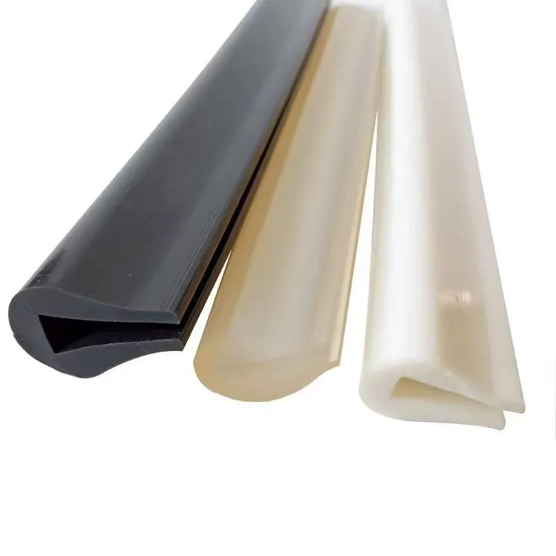 U-Shape & Triangular Groove Silicone Strip